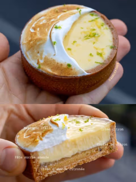 翻譯食譜 | 法式經典蛋白霜檸檬塔🍋