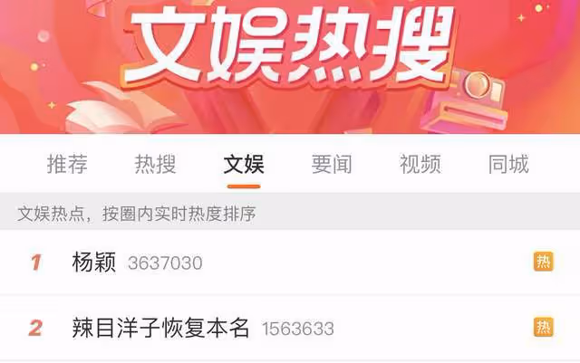 圈內人曝廣電新規!楊穎等藝名不能為英文,四字女星率先改回原名