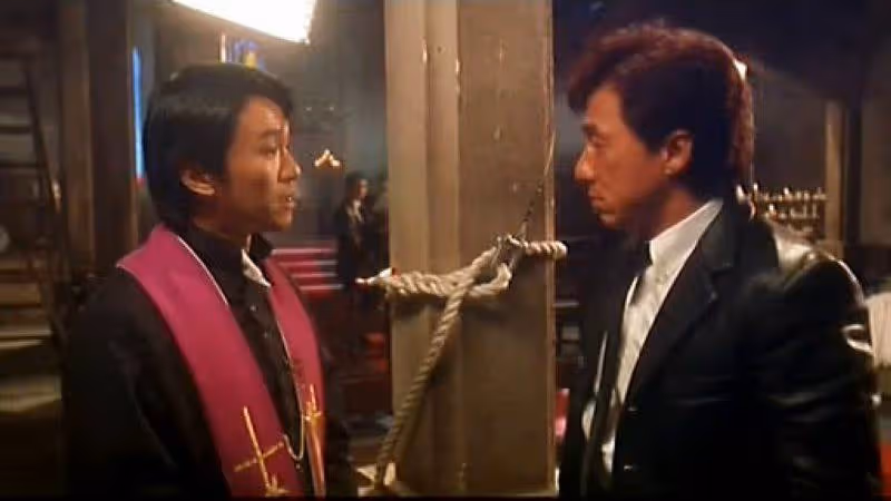 當年因為洪金寶在拍這部電影,香港的片場為此幾乎全部停工