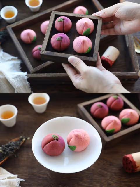 教程來了，今年最火的宮廷月餅之桃李滿天下~