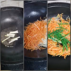 比肉好吃兩大碗飯吃光光👉土豆紅蘿蔔絲