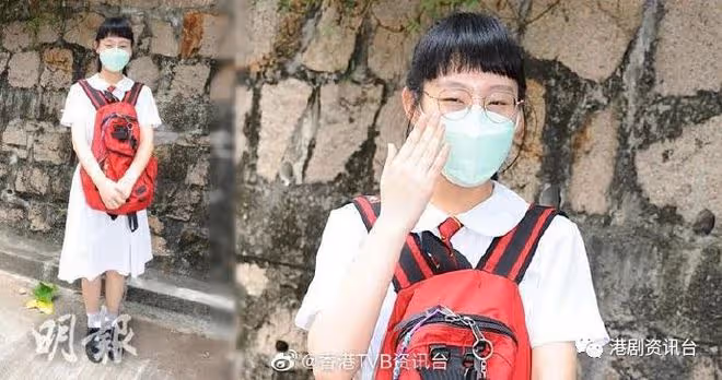 炎明熹開學日睡眼惺忪!放學趕回家變裝準備出席活動