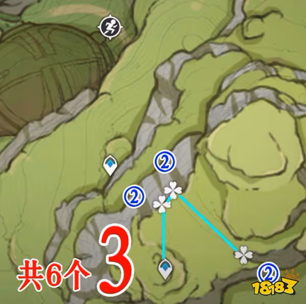 原神劫波蓮位置地點及路線一覽 劫波蓮怎麼采