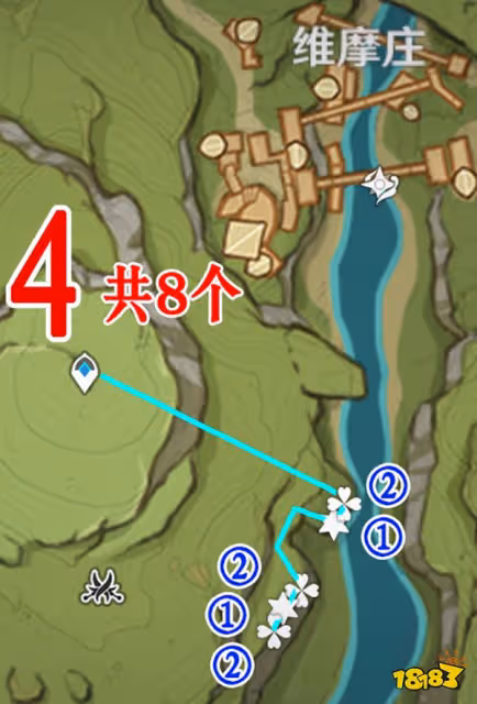 原神劫波蓮位置地點及路線一覽 劫波蓮怎麼采