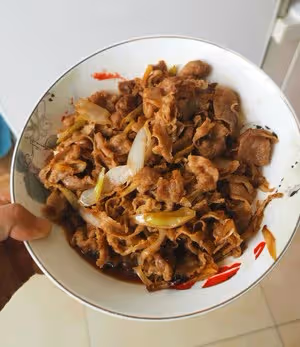 蔥爆羊肉卷