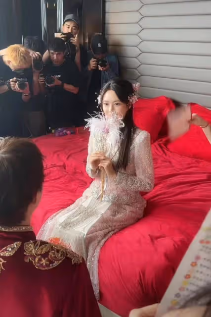 網紅情侶志揚越心結婚!婚禮現場甜蜜熱吻,新娘母女淚別令人動容