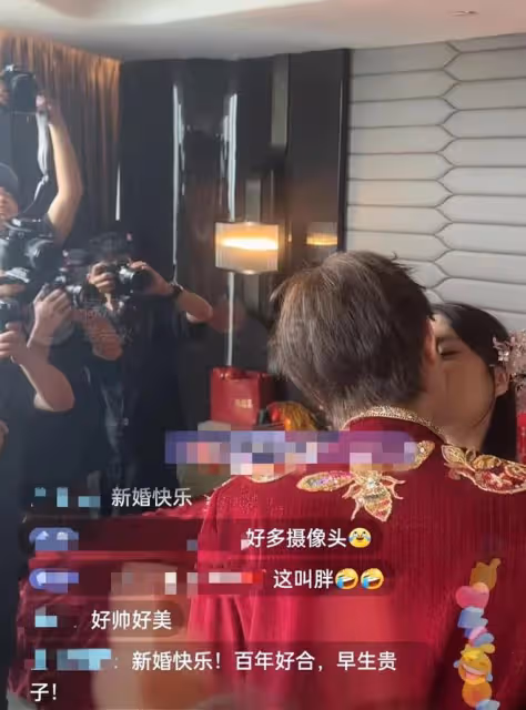 網紅情侶志揚越心結婚!婚禮現場甜蜜熱吻,新娘母女淚別令人動容
