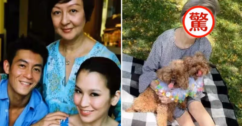 陳冠希姐姐罕曬母女合照！70歲媽媽「五官精緻+白皙皮膚」，氣質不輸二八少女，網友：終於知道陳冠希為何那麼帥