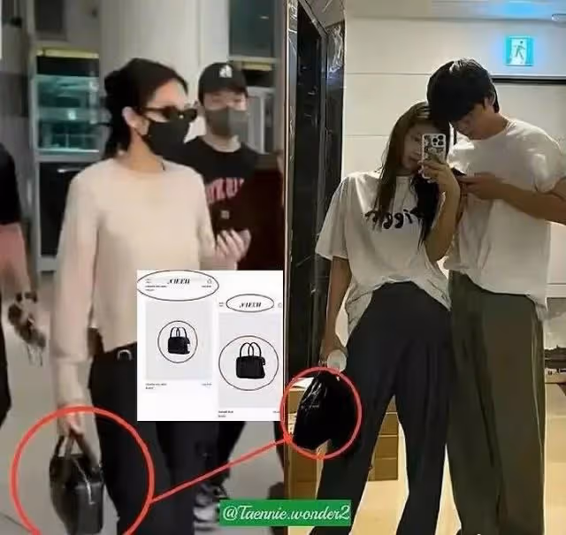 石錘?多張Jennie金泰亨再曝光,越看越真