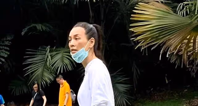 張庭藏匿新加坡被發現,白髮橫生,佝僂著背,短時間像老了十幾歲