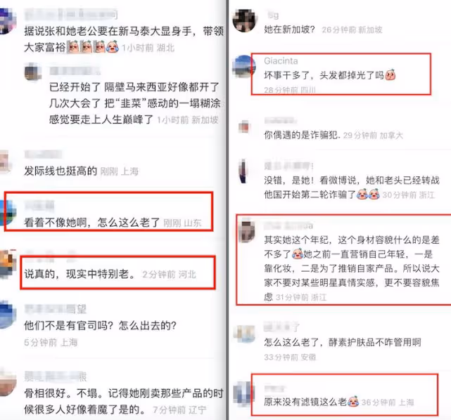 張庭藏匿新加坡被發現,白髮橫生,佝僂著背,短時間像老了十幾歲