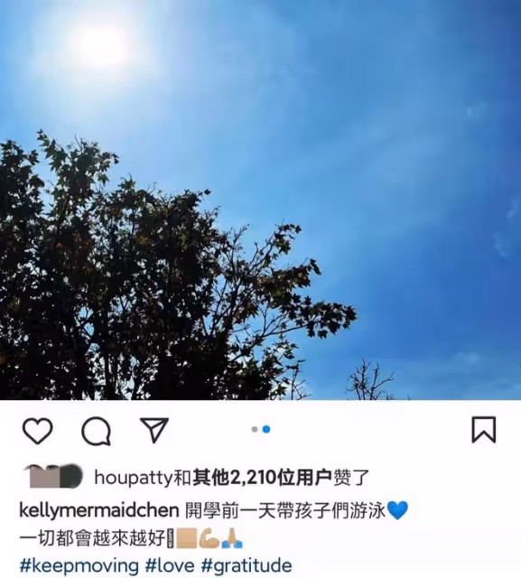 陳若儀透露林志穎好轉中!曬雙胞胎兒子游泳照,敷近百元一袋眼膜