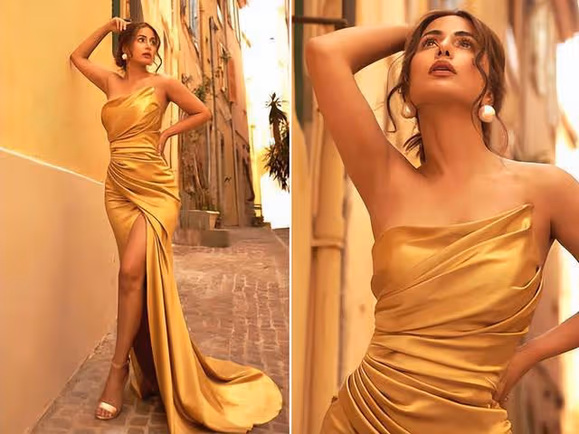Hina Khan 談到坎城電影節,為什麼 Priyanka Chopra 是她的偶像