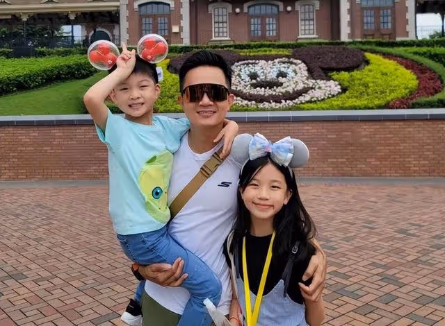TVB知名綠葉曬子女開學照!12歲大女兒五官立體,被指撞臉韓星