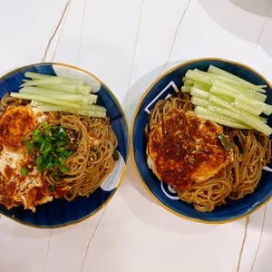 減脂-蕎麥麵的N種吃法-十分鐘搞定的荷包蛋悶蕎麥麵