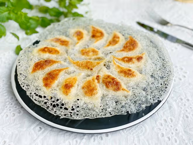 冰花煎餃