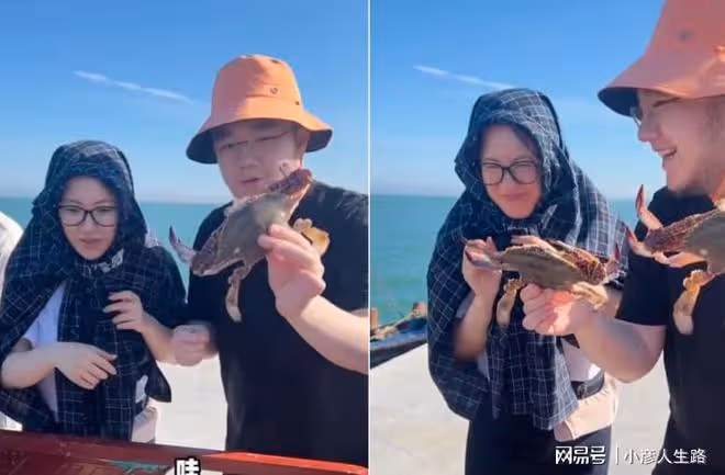 宋丹丹兒媳背15萬元包出遊,正處哺乳期臉色憔悴,夫妻倆打情罵俏