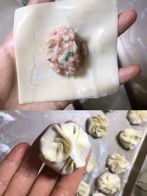 不揉面的--拇指生煎包