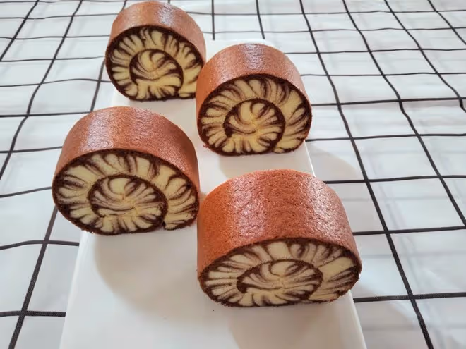 可可旋風蛋糕卷