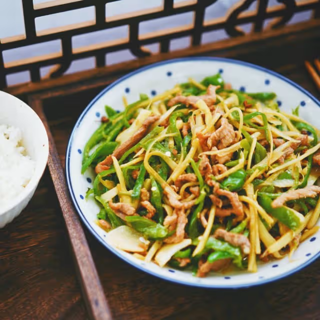 超下飯仔姜青椒肉絲
