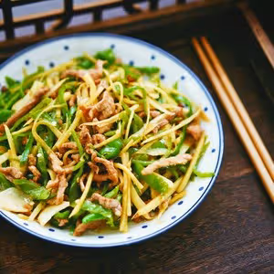 超下飯仔姜青椒肉絲