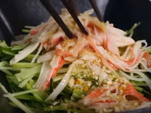 蟹肉棒涼拌黃瓜