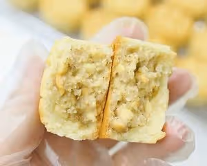 椒鹽花生脆皮月餅🥮/香脆掉渣/唇齒留香