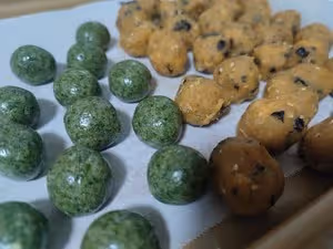 原創丨迷你萌虎小月餅丨海苔肉鬆金沙蛋黃月餅配方分享