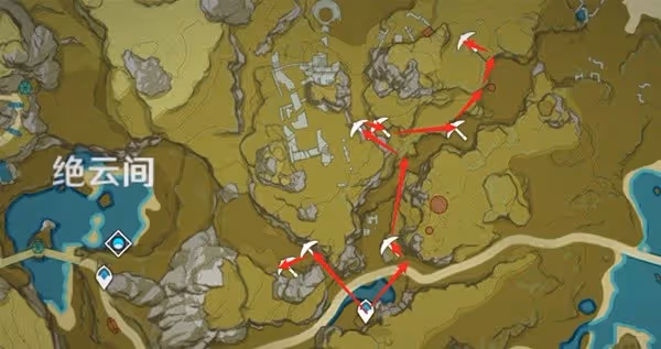 《原神》鍾離突破材料石珀採集路線規劃