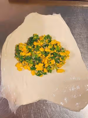 小白菜雞蛋盒子