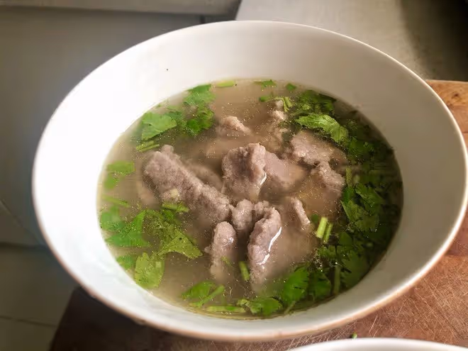 煮5分鐘 香嫩牛肉湯