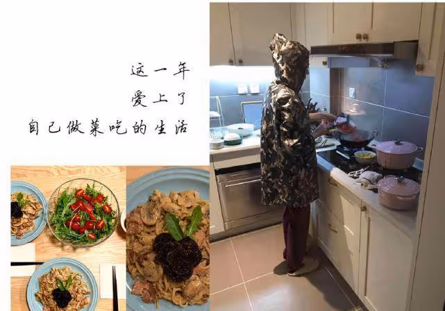 高圓圓不懼被吐槽長胖，變身吃貨分享美食，滿臉自信顏值依舊能打
