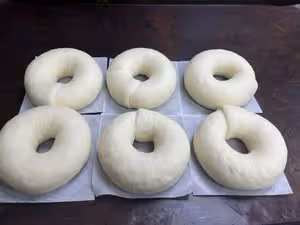 簡單易做，鑽石紋貝果