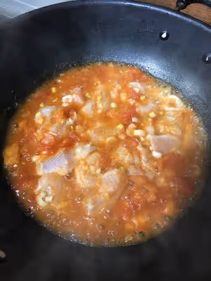 【一人食】番茄龍利魚片