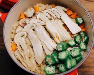 快手鬆茸燜飯