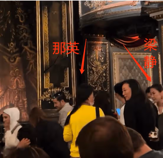 那英帶孩子與梁靜看歌劇被偶遇 女兒身高驚人