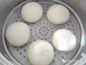 小白兔，白又白，豆沙包，吃起來！（一次發酵）