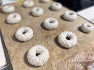 黑麥奇亞籽貝果