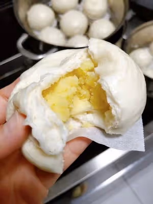 家庭版不甜膩自製奶黃餡