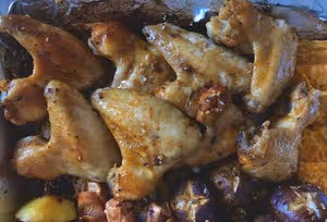 健康低脂烤箱版家庭燒烤｜#Healthymeals# （附照燒雞肉大蔥串做法）