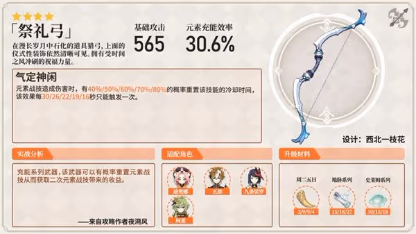《原神》柯萊隊伍搭配與武器選擇建議