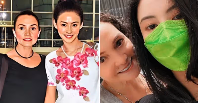 張柏芝罕見曬與媽媽合影！大方向媽媽表白，張媽媽自力更生「開網約車」不拖累女兒獲好評