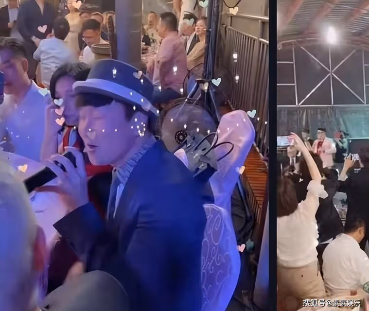 林俊傑出席哥哥婚禮：台下和親哥合唱情歌，嫂子富貴氣十足