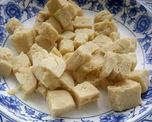 凍豆腐燉小白菜