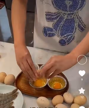空氣炸鍋•蝦扯蛋