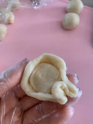 超簡易版蛋黃酥