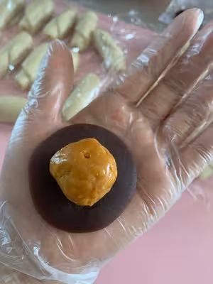 超簡易版蛋黃酥