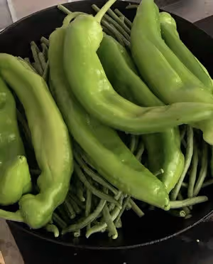 最簡單的豇豆鹹菜