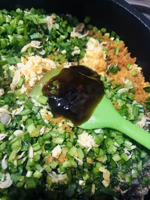韭菜雞蛋素餃子（附韭菜不出水絕招）