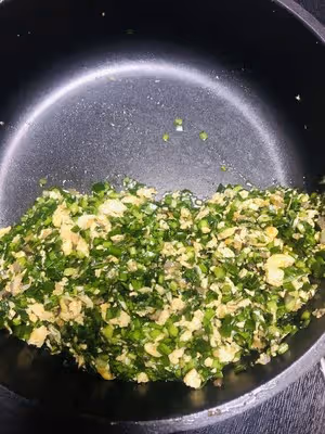 韭菜雞蛋素餃子（附韭菜不出水絕招）